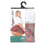 Erotisk Kostume Teachers Pet School Girl R�d Queen size #3