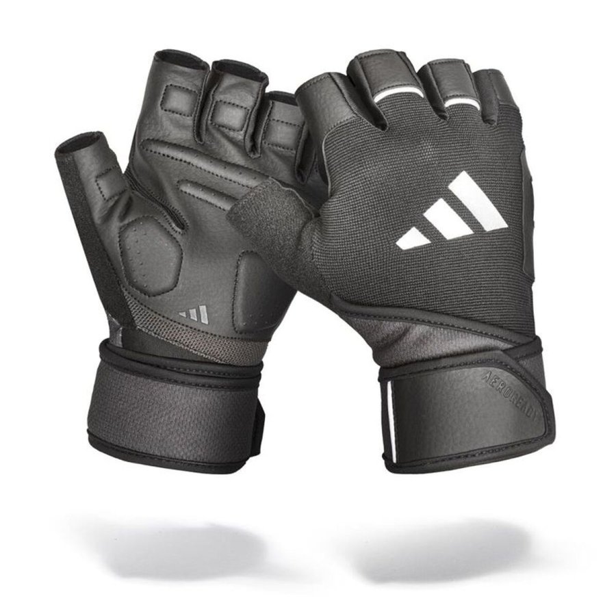 Handsker Adidas Wrist Wrap Training Hvid Sort #1