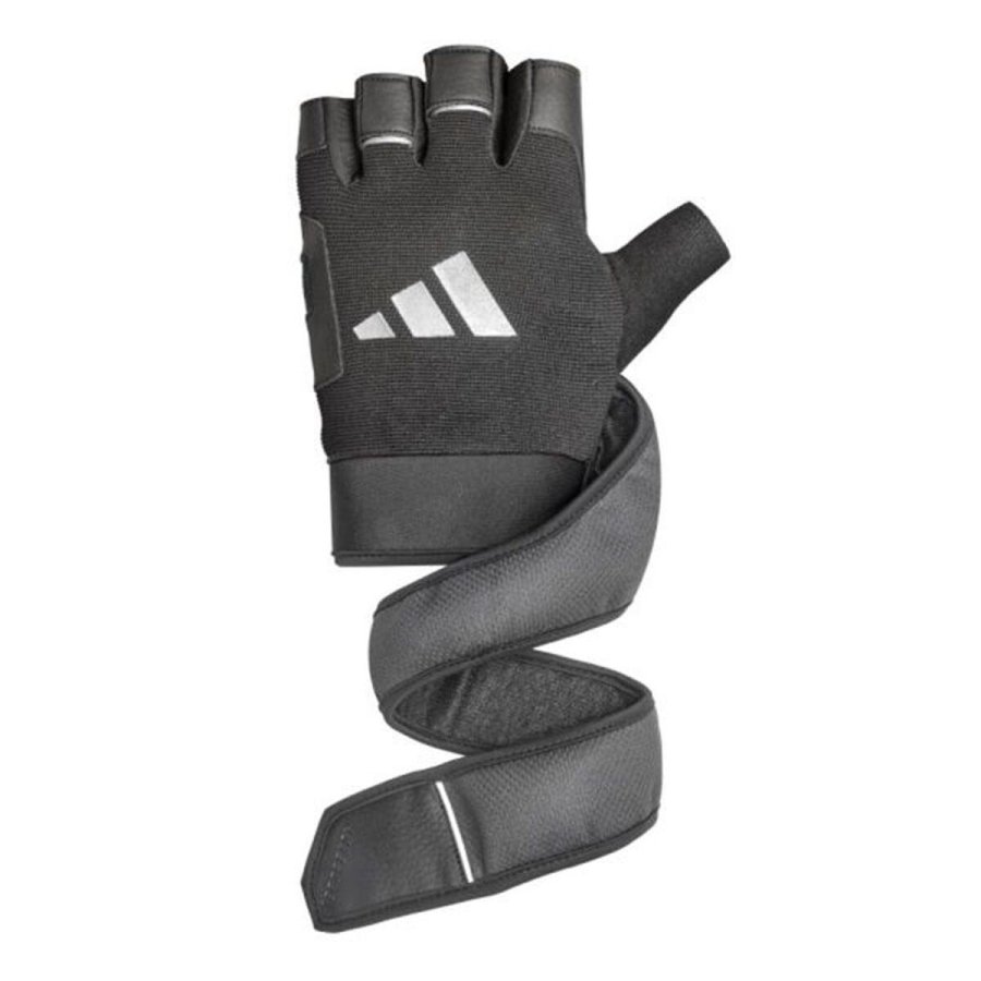 Handsker Adidas Wrist Wrap Training Hvid Sort #4