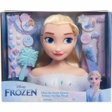 Babydukke med tilbehr Frozen Elsa Deluxe Styling Head #1