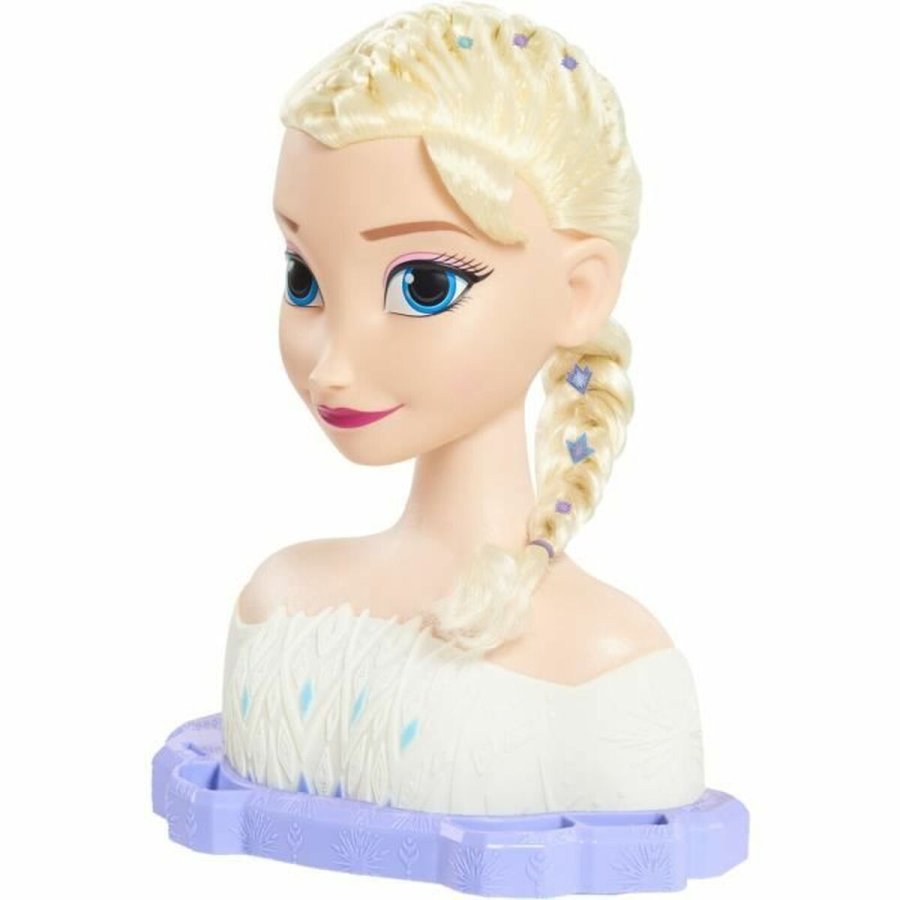 Babydukke med tilbehr Frozen Elsa Deluxe Styling Head #2