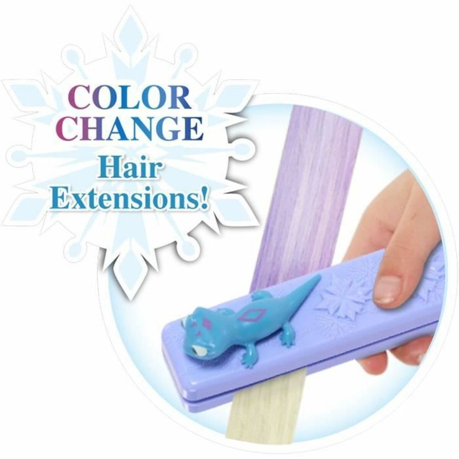 Babydukke med tilbehr Frozen Elsa Deluxe Styling Head #3