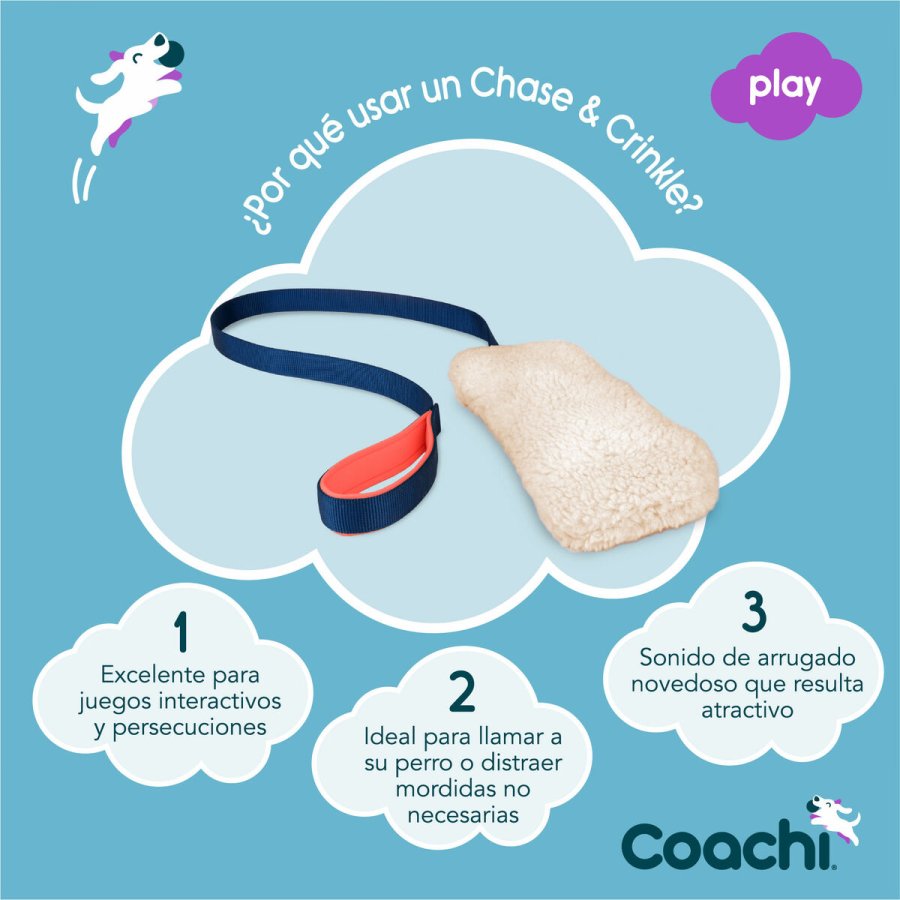 Training toy Coachi CHASE & CRINKLE Bl #4
