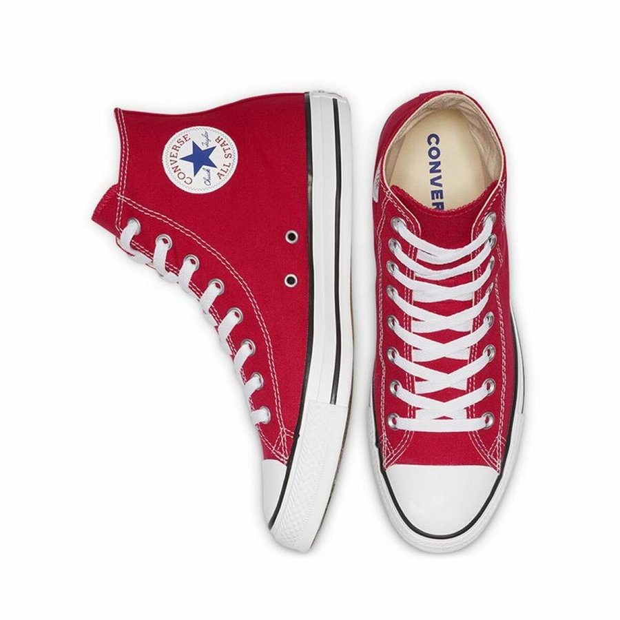 Kondisko til Kvinder Converse Chuck Taylor All Star High Top R�d #4