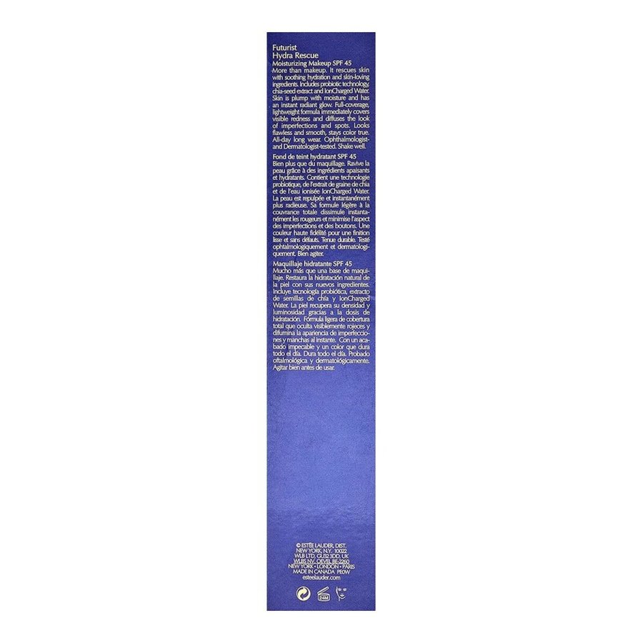 Dkcreme til Ansigtet Estee Lauder Futurist Hydra Rescue Moisturizing Makeup SPF45 N 2N1 Desert #5