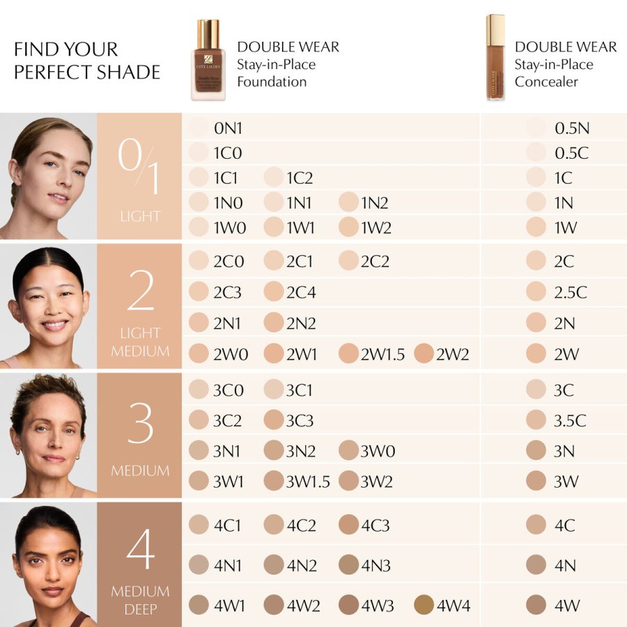 Dkcreme til Ansigtet Estee Lauder DOUBLE WEAR N 3C 12 ml #9