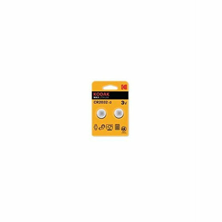 Litium knap-cellebatteri Kodak CR2032 210 mAh 3 V (2 enheder) #1