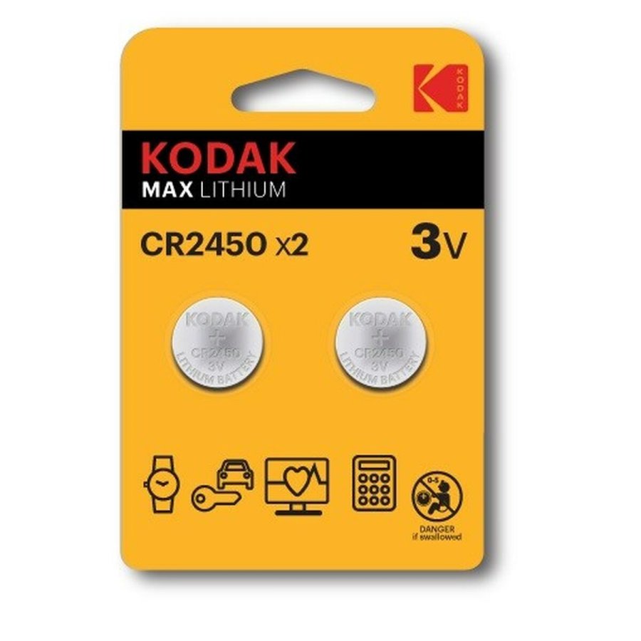 Batterier Kodak CR2450 3 V (2 enheder) #1