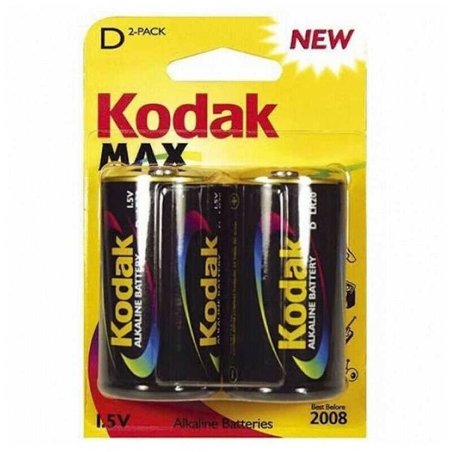 Alkaline Batteri Kodak LR20 1,5 V (2 pcs) #1