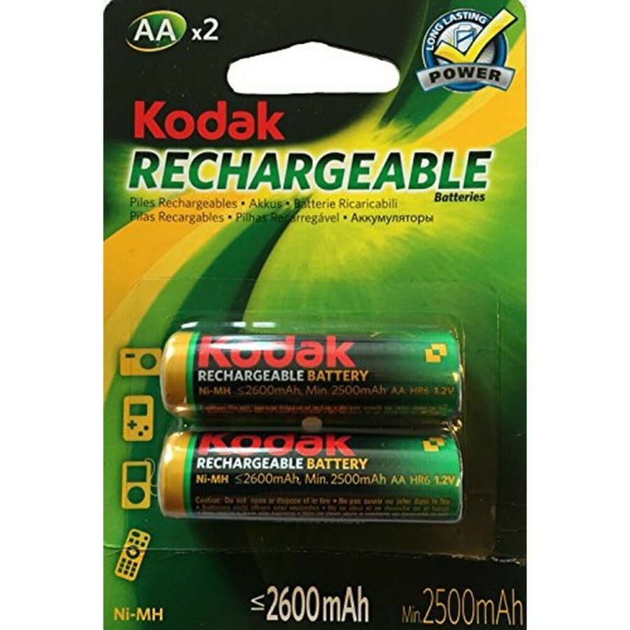 Genopladeligt Batteri LR6 Kodak NI-MH 2600 mAh (2 pcs) #1