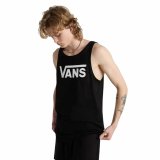 Tank top mnd Vans Mn Classic Tank Hvid Sort #1