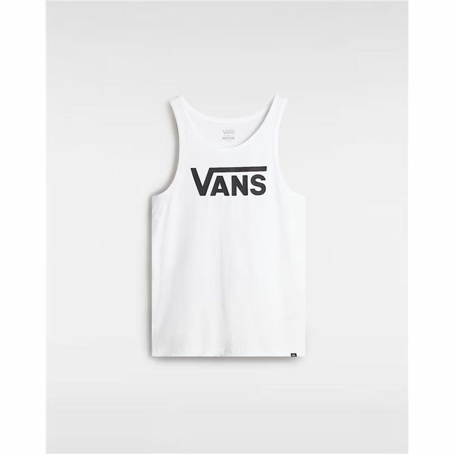 Tank top mnd Vans Mn Classic Tank Hvid Sort #1