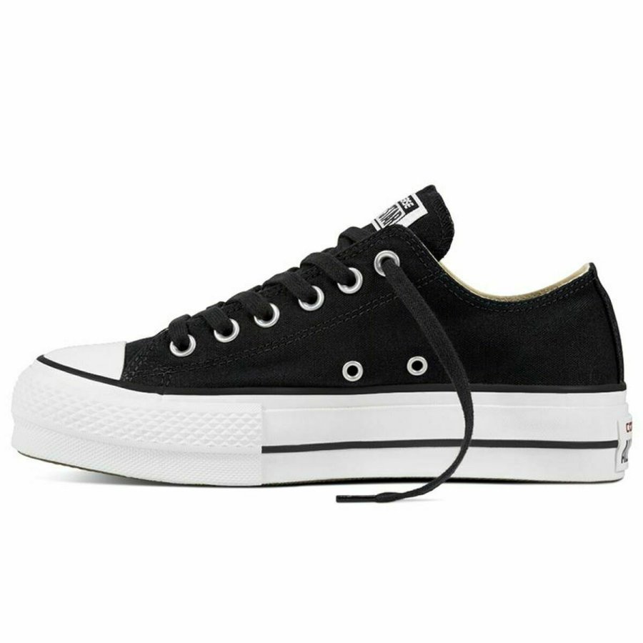 Kvinde Casual Sneakers Chuck Taylor All Star Platform Converse Sort (38) #3