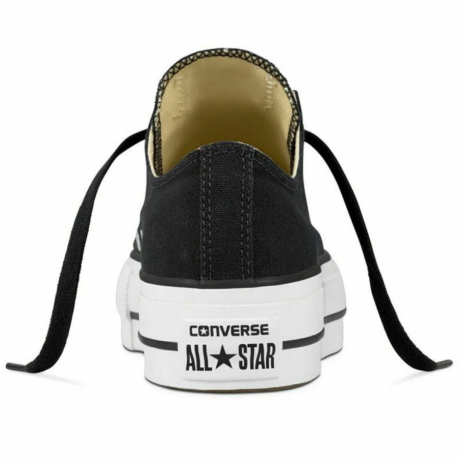 Kvinde Casual Sneakers Chuck Taylor All Star Platform Converse Sort (38) #6