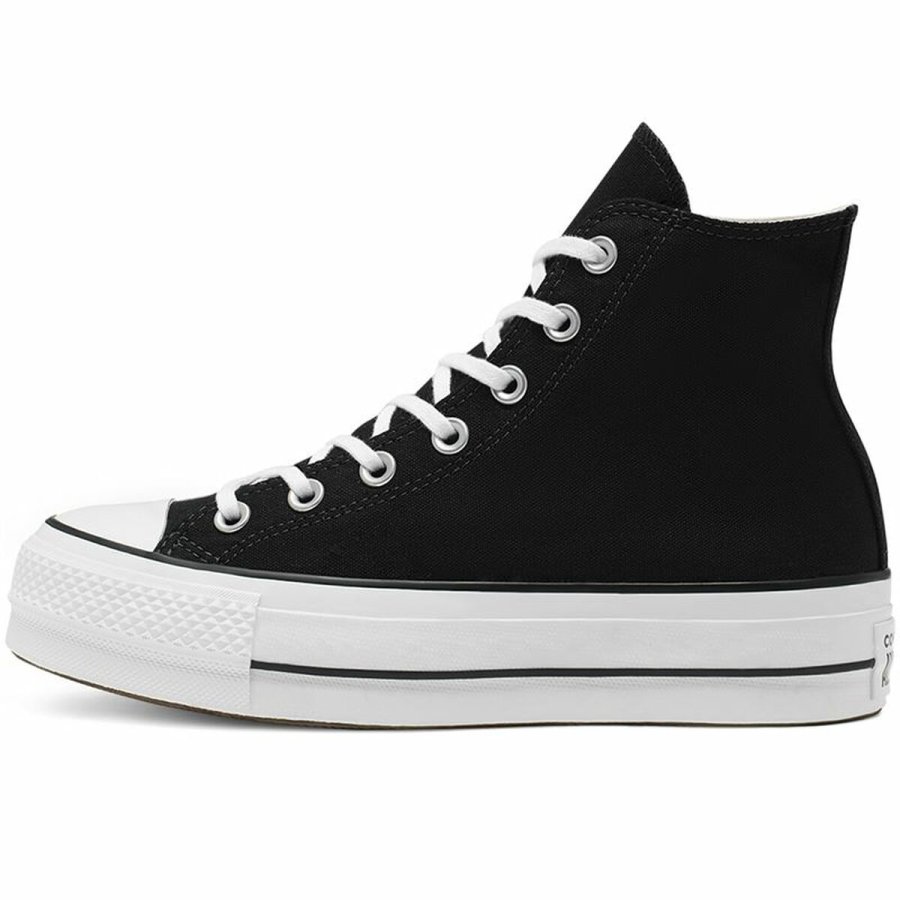Kondisko til Kvinder Converse Chuck Taylor All Star Platform Sort #2