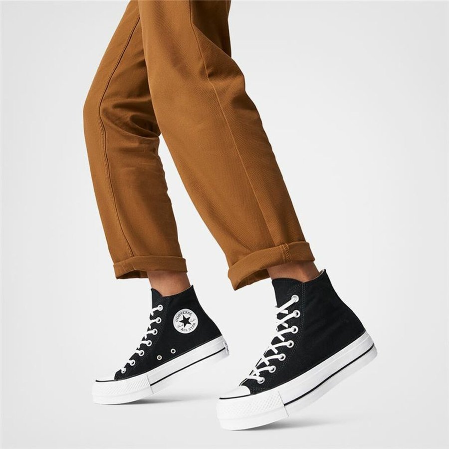 Kondisko til Kvinder Converse Chuck Taylor All Star Platform Sort #7
