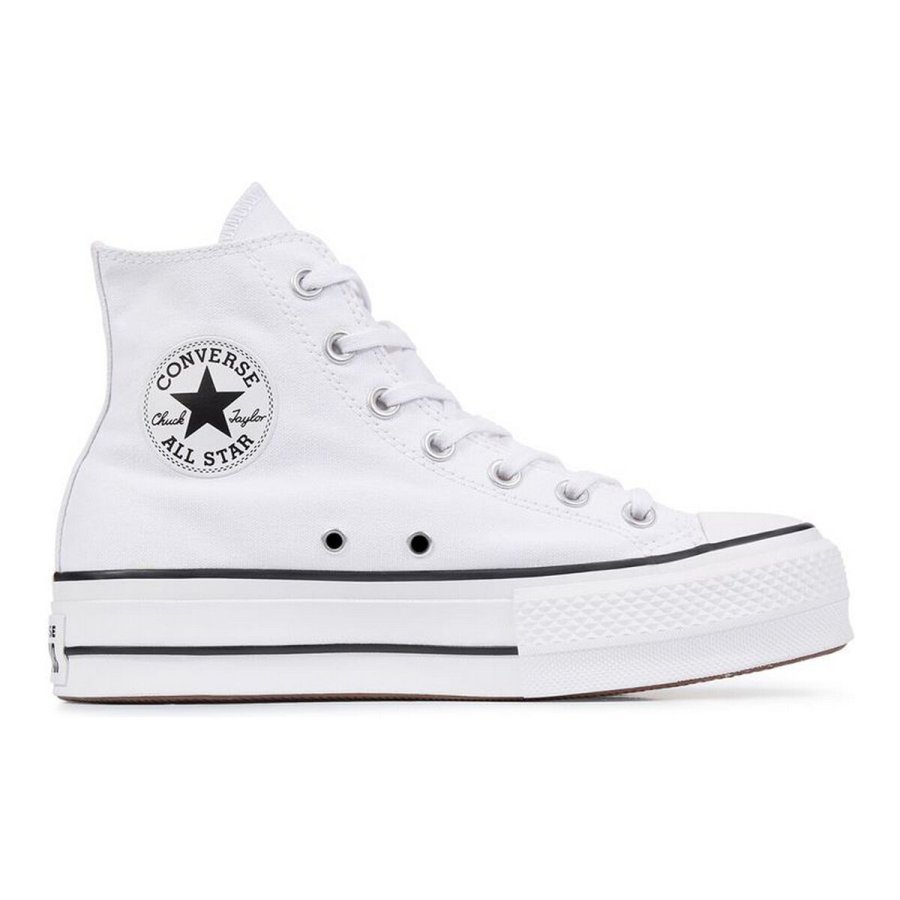 Kondisko til Kvinder Converse All Star Platform High Top Hvid #4