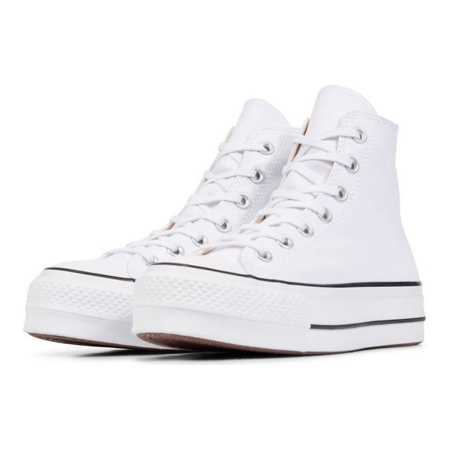 Kondisko til Kvinder Converse All Star Platform High Top Hvid #1