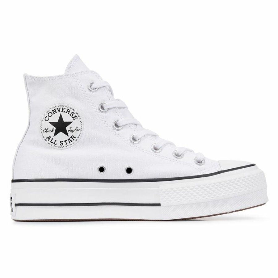 Kondisko Converse Chuck Taylor All Star Platform Hvid #1