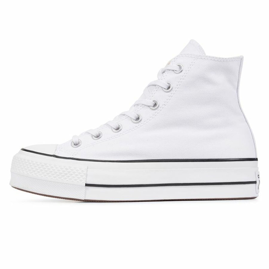 Kondisko Converse Chuck Taylor All Star Platform Hvid #2