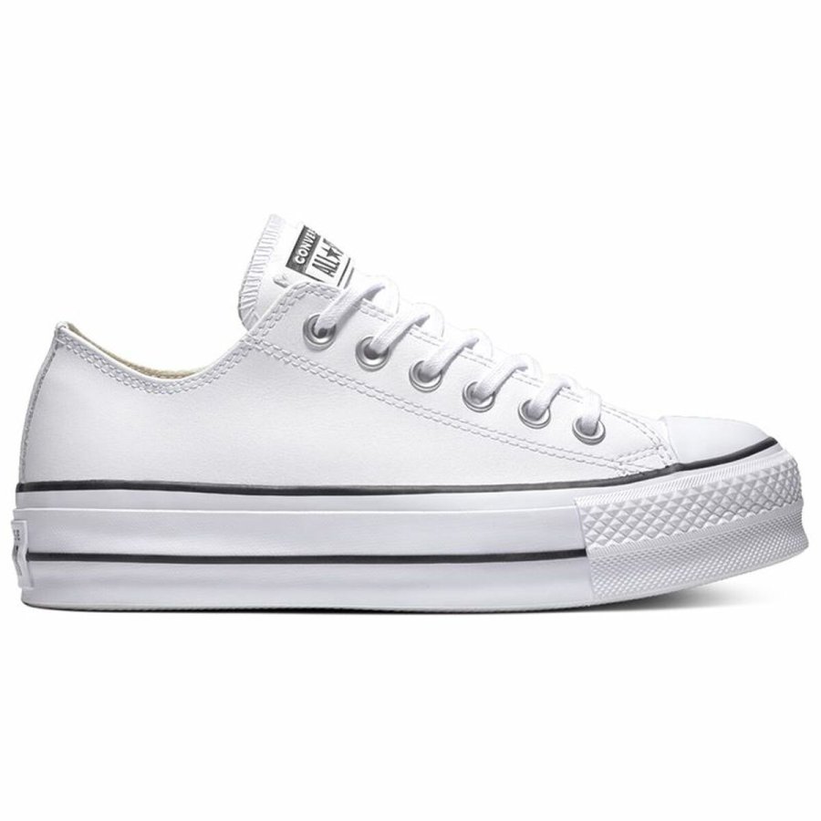 Kondisko til B�rn Converse Chuck Taylor All Star Platform Hvid #1