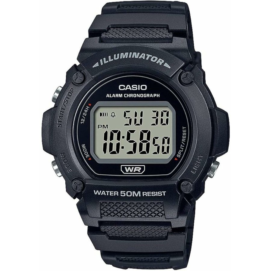 Herreur Casio W-219H-1AVCF Sort #4
