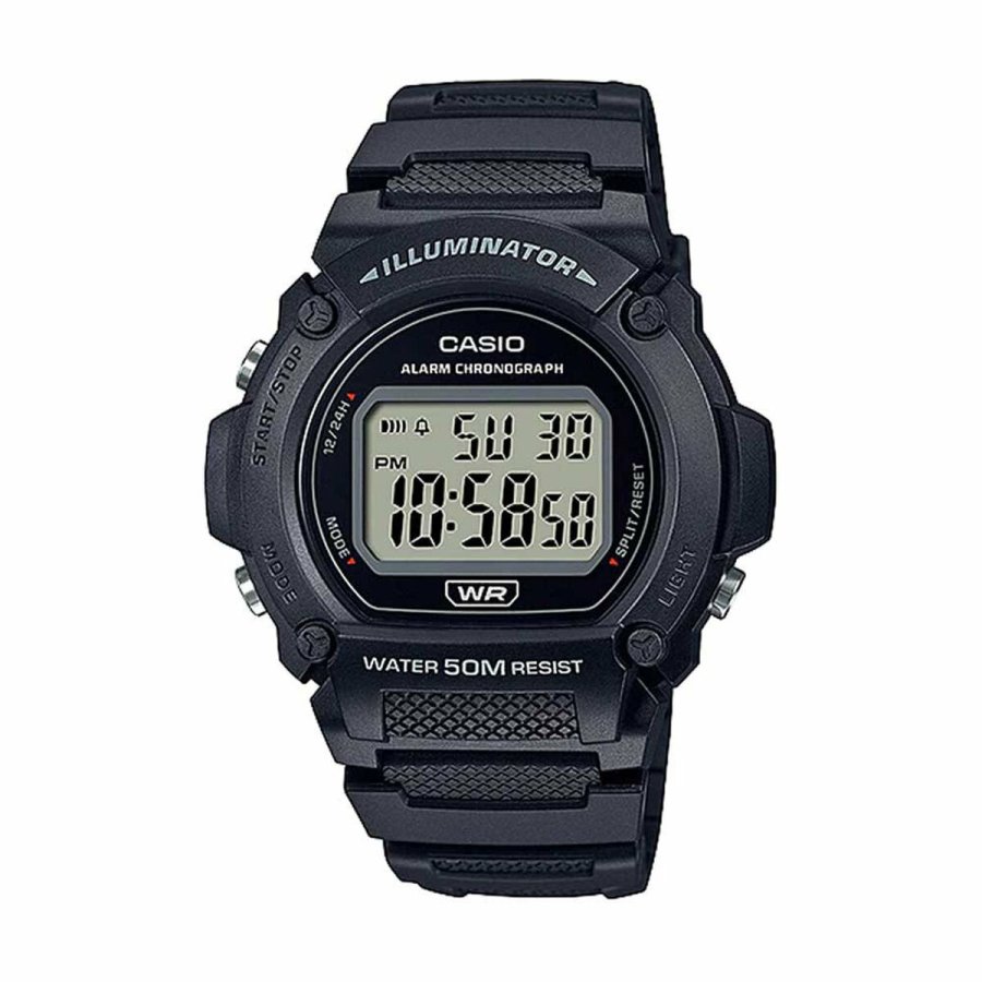 Herreur Casio W-219H-1AVCF Sort #7