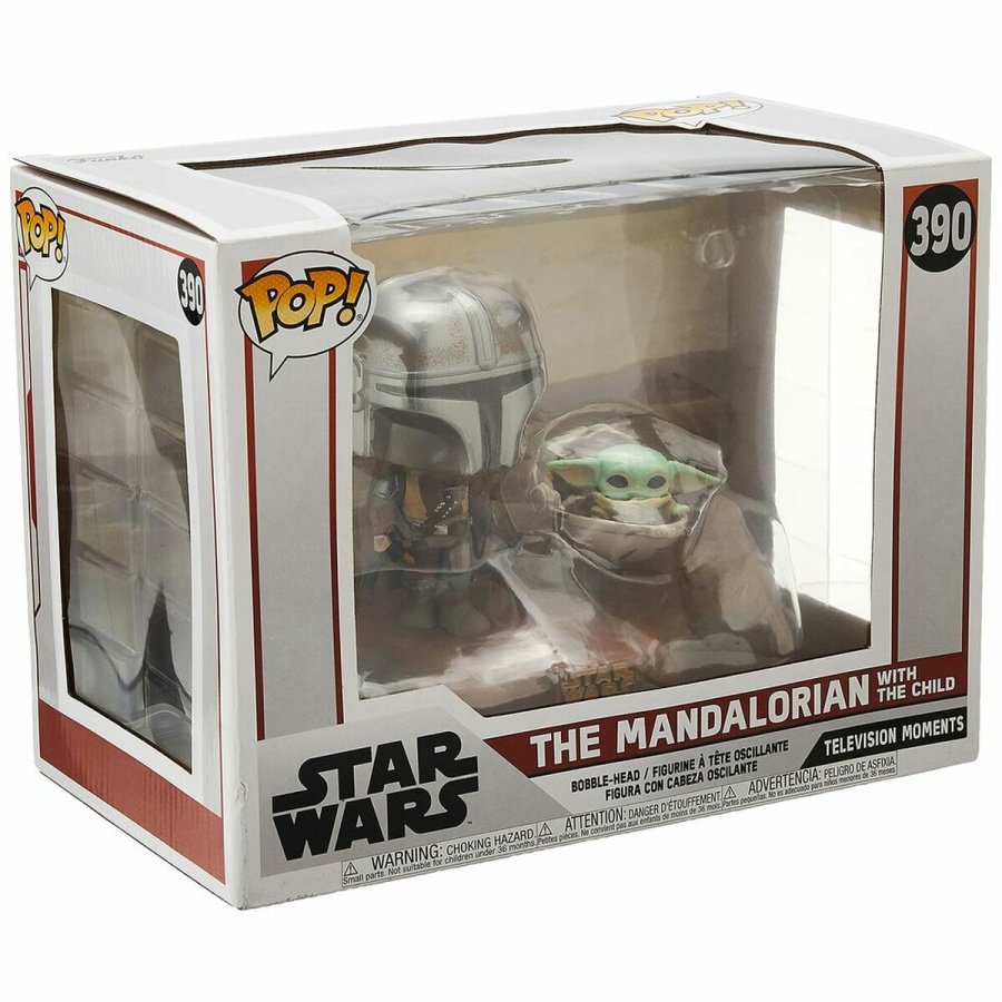 Action Figurer Funko STAR WARS THE MANDALORIAN & BABY YODA #1
