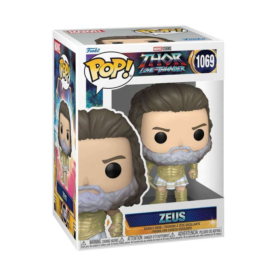 Samlerobjekter Funko Pop! MARVEL THOR LOVE & THUNDER ZEUS #1