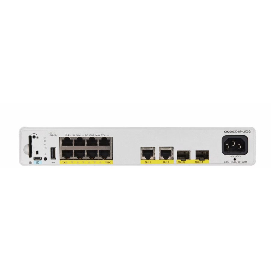 Switch CISCO C9200CX-8P-2X2G-E #1