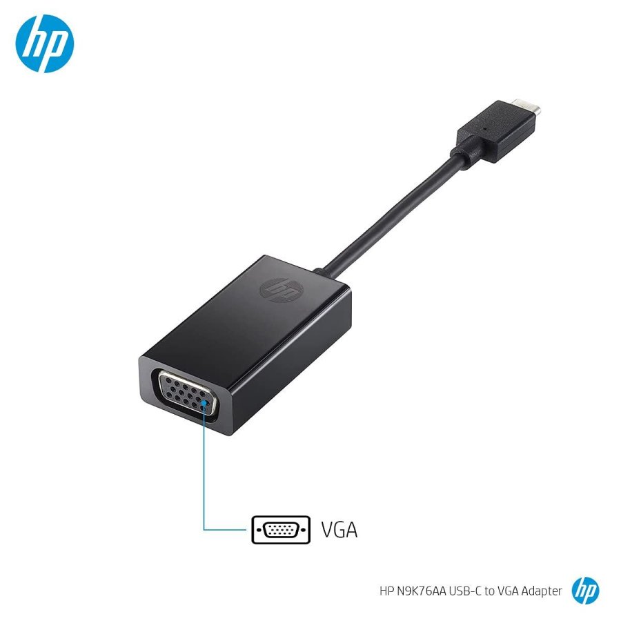 USB-C til VGA-adapter HP N9K76AA #7