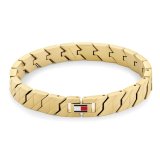 Armbnd til mnd Tommy Hilfiger 1697258 Gylden #1