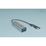 USB Hub i-Tec CAHUBMETAL2A2CPD S�lvfarvet #2