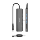 USB Hub Aisens USB-C DOCK 6 EN 1 Gr #5
