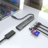 USB Hub Aisens 7 EN 1 Gr� 100 W #2