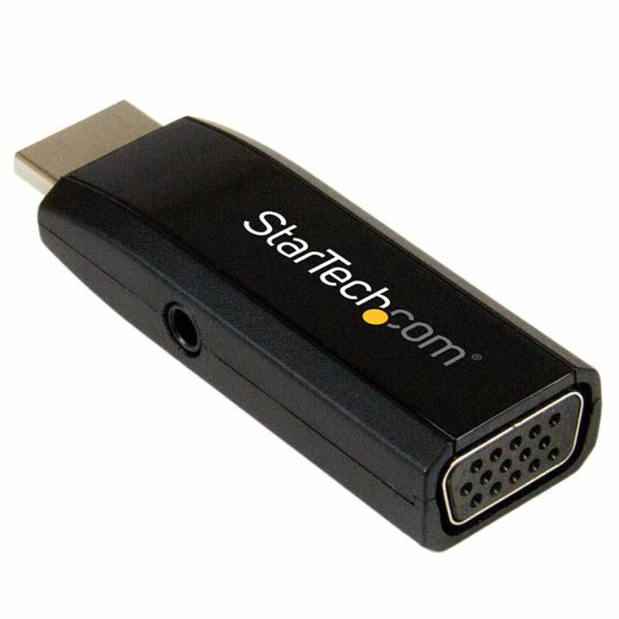 DisplayPort til HDMI-adapter Startech HD2VGAMICRA Sort #1
