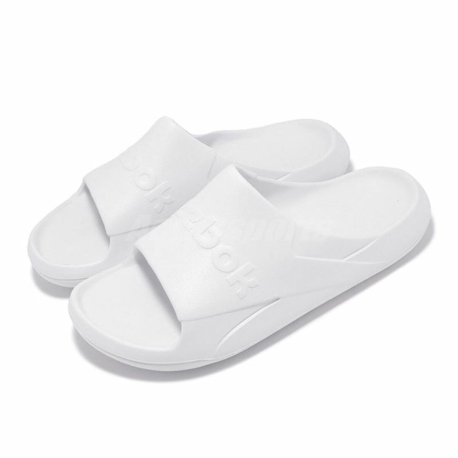 Klipklappere til mnd Reebok Clean Slide Hvid #4