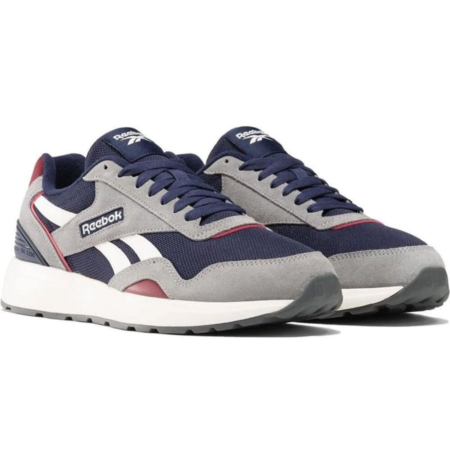 L�besko til voksne Reebok Gl1100 Gr� Marinebl� #4