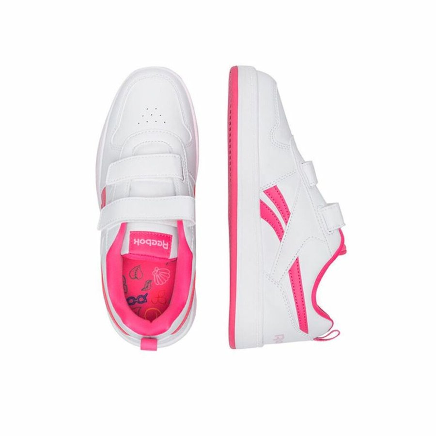 Sportssko til brn Reebok Royal Prime 2.0 2V Hvid Pink Fuchsia #3