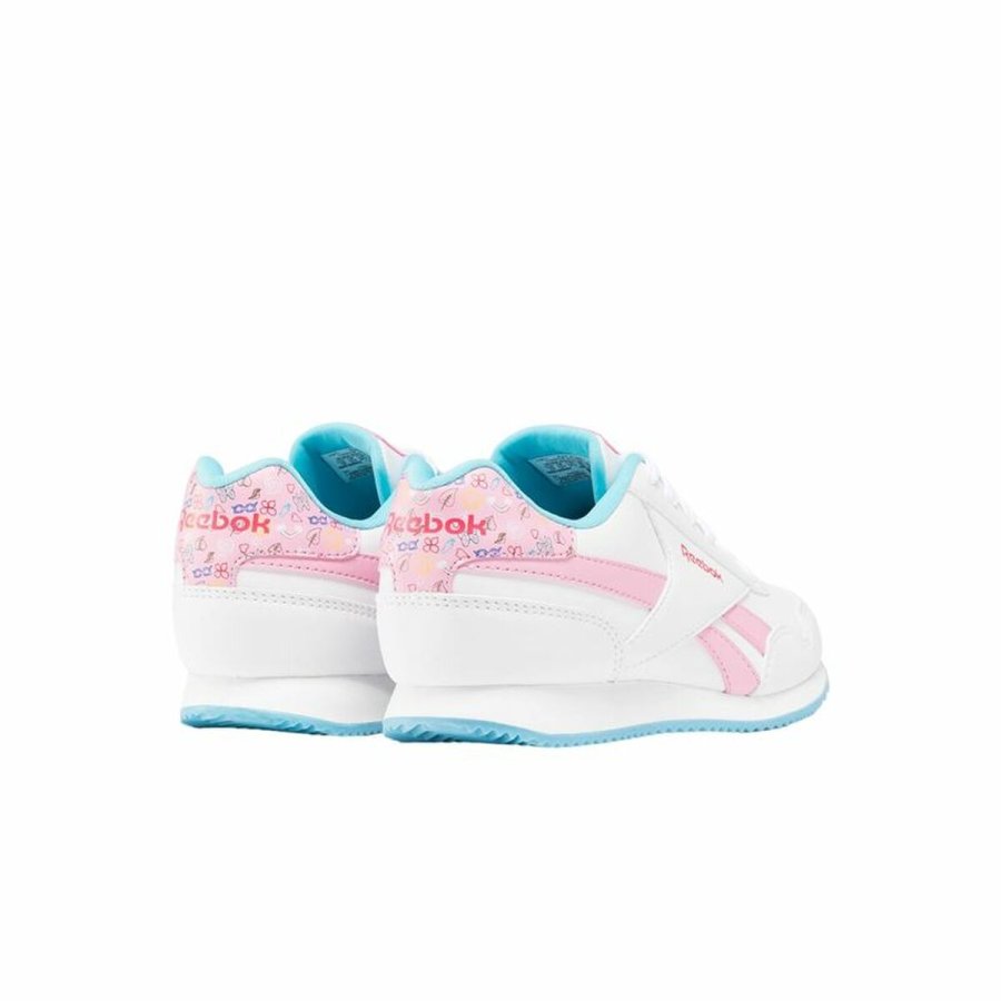 Sportssko til brn Reebok Royal Cl Jog 3.0 Hvid Pink #5