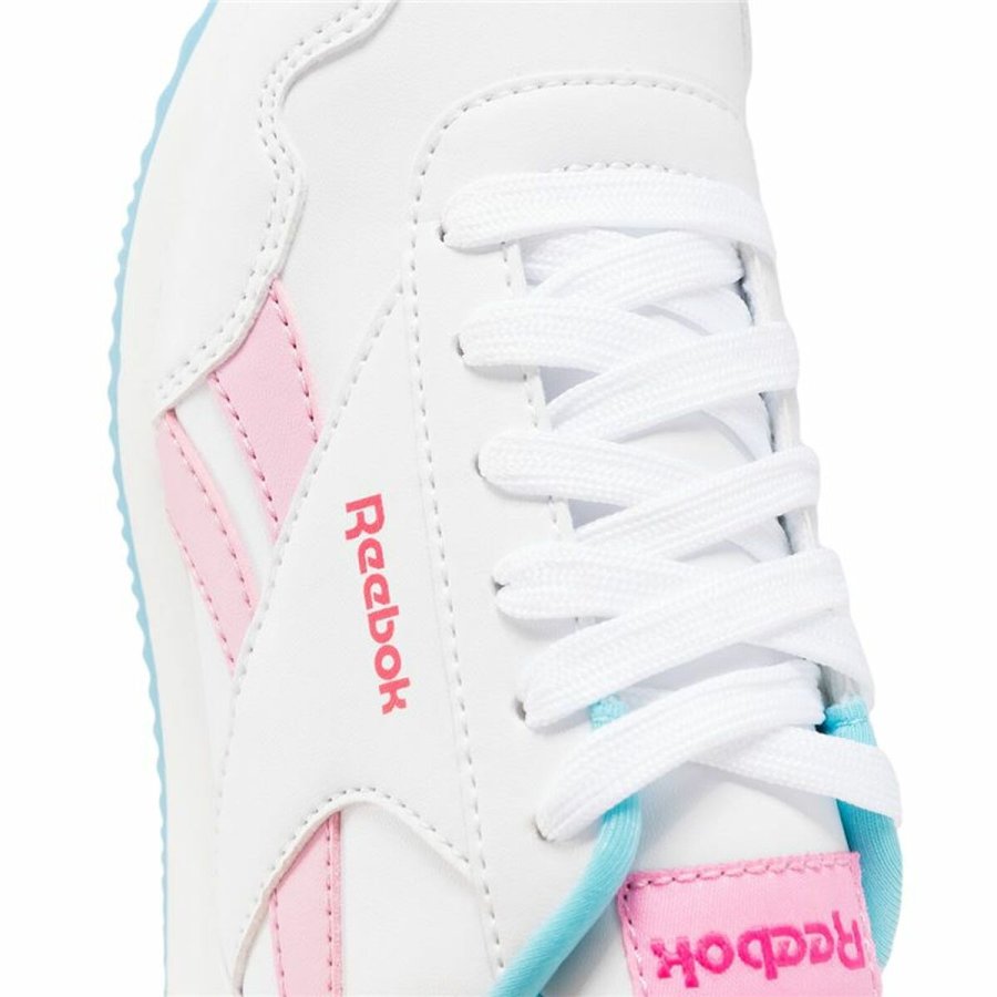 Sportssko til brn Reebok Royal Cl Jog 3.0 Hvid Pink #6