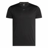 Kortrmet T-shirt til Mnd Reebok Id Train Ss Tech Tee Sort #1