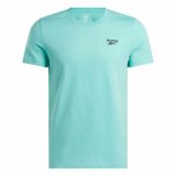Kortrmet T-shirt til Mnd Reebok Identity Smal Bl Himmelbl #1