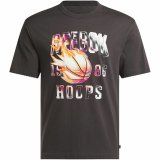 Kortrmet T-shirt til Mnd Reebok Gs Basketball On Fir Sort #1