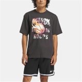 Kortrmet T-shirt til Mnd Reebok Gs Basketball On Fir Sort #3