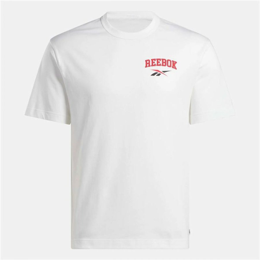 Kortrmet T-shirt til Mnd Reebok Gs Hs Guaranteed Tee Hvid #2