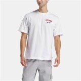 Kortrmet T-shirt til Mnd Reebok Gs Hs Guaranteed Tee Hvid #4