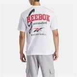 Kortrmet T-shirt til Mnd Reebok Gs Hs Guaranteed Tee Hvid #5