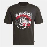 Kortrmet T-shirt til Mnd Reebok Gs Hs Shaq Spiral Te Sort #2