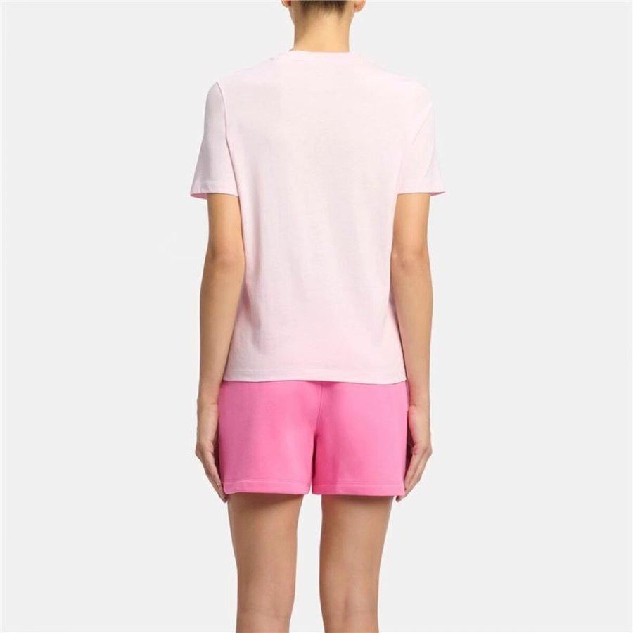 Kortrmet T-shirt til Kvinder Reebok Identity Big Pink #3